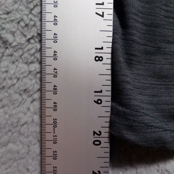 Spyder Active 1/4 Zip Base layer Pullover Dark Gray Men's Size Large SPM834A - Picture 9 of 10